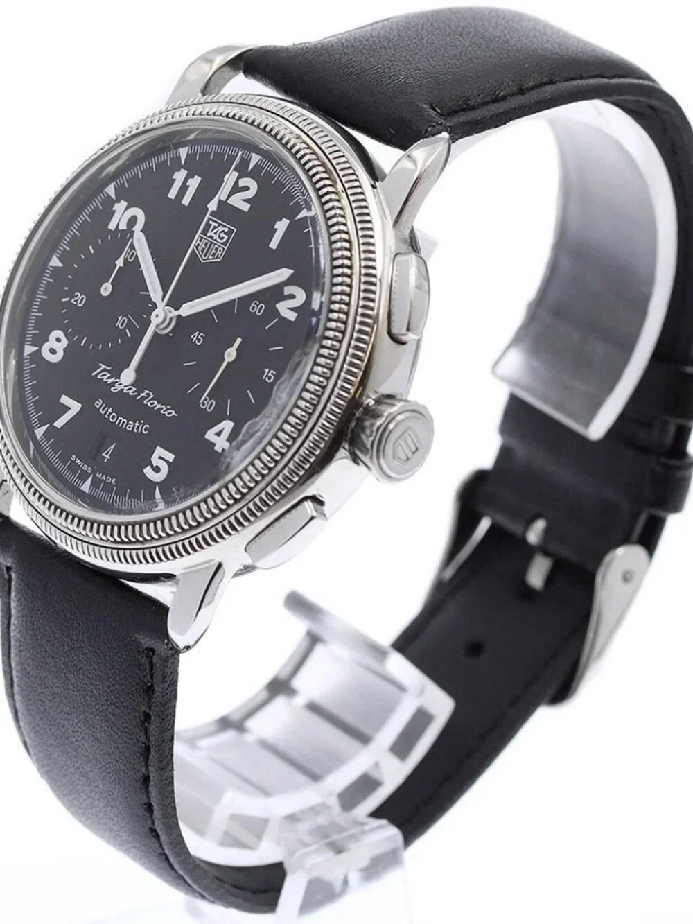 TAG HEUER Targa Florio CX2110 Chronograph black Dial Automatic Men's_960284